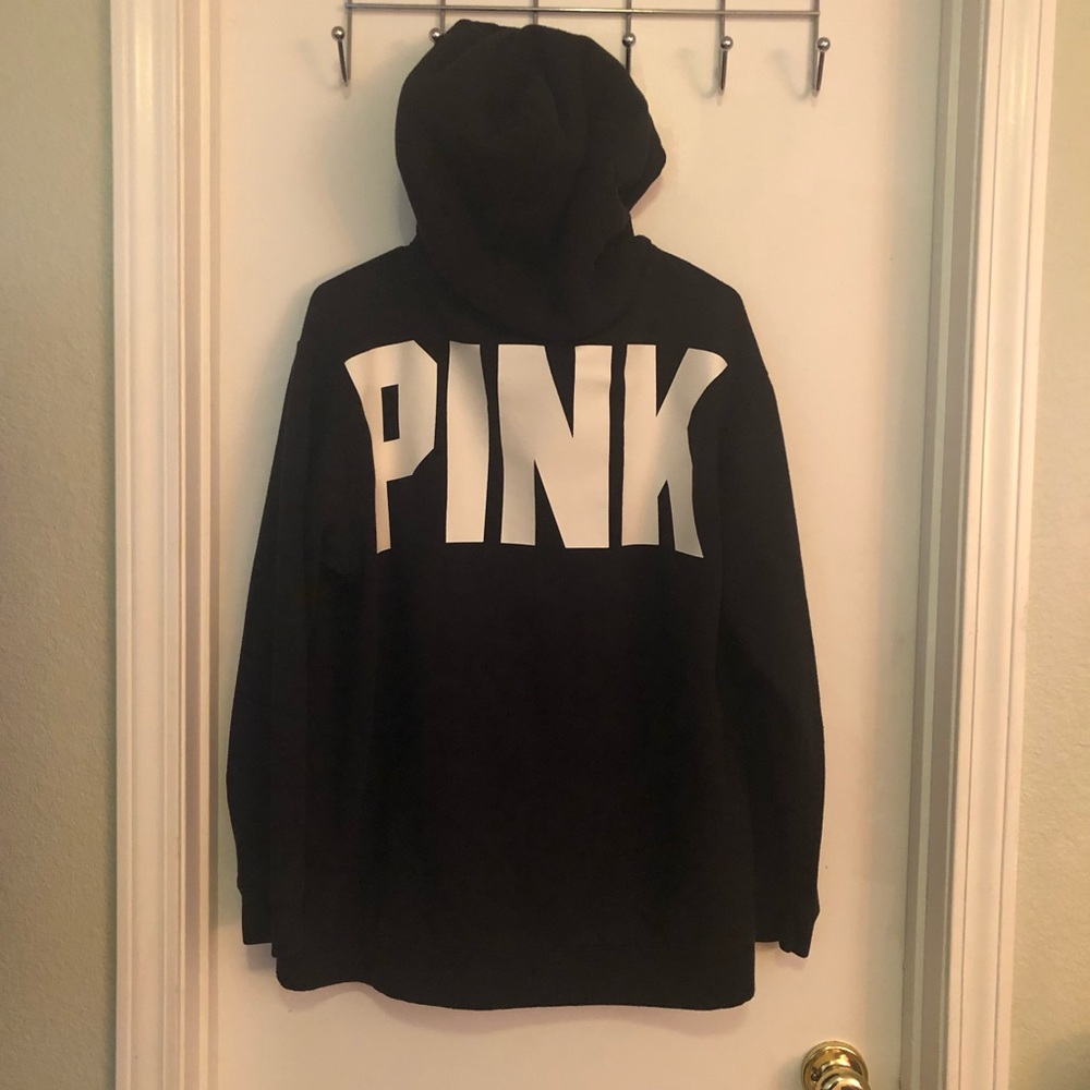 PINK Sherpa hoodie